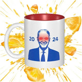 Joe Biden 2024 Coffee Mug 350ml Ceramic Biden Mug For Vote President Election Funny Coffee Cups For Kitchen Decor Durable Travel