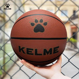 KELME Basketball Ball Size 5 Rubber Material Outdoor Indoor Match Training Team Sports High Quality Ball