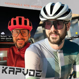 Kapvoe Cycling Glasses Photochromic Sunglasses Mountain Bike Road Eyewear Men Women Sunglasses Sports Eyewears Riding Glasses