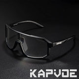Kapvoe Cycling Glasses Photochromic Sunglasses Mountain Bike Road Eyewear Men Women Sunglasses Sports Eyewears Riding Glasses