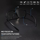 Kapvoe Cycling Glasses Photochromic Sunglasses Mountain Bike Road Eyewear Men Women Sunglasses Sports Eyewears Riding Glasses