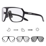 Kapvoe Cycling Glasses Photochromic Sunglasses Mountain Bike Road Eyewear Men Women Sunglasses Sports Eyewears Riding Glasses