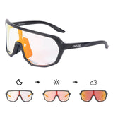 Kapvoe New Outdoor Running Eyewear Men Women Photochromic Cycling Glasses Mountain Bike Riding Goggles Bicycle Hiking Sunglasses