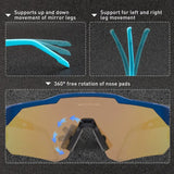 Kapvoe Riding Cycling Sunglasses Mtb Cycling Glasses Goggles Bicycle Mountain Bike Glasses Men's Women Outdoor Sport Eyewear