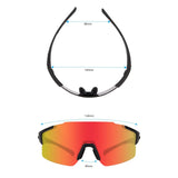 Kapvoe Sport Eyewear Mountain Bike Sport Cycling Glasses Outdoor Cycling Goggles Men Cycling Sunglasses MTB Sunglasses