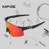 Kapvoe Sport Eyewear Mountain Bike Sport Cycling Glasses Outdoor Cycling Goggles Men Cycling Sunglasses MTB Sunglasses