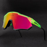 Kapvoe UV400 Sport Eyewear Mountain Bike Sport Cycling Glasses Outdoor Cycling Goggles Men Cycling Sunglasses MTB Sunglasses