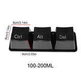 Keyboard Cup Stylish Small Ctrl Alt Del Drink Cup For Coffee Small Food Desserts Cups For College Dorm Travel Offices Home Use
