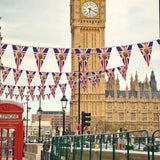 King Charles Bunting 2023 England King Charles III Bunting Banner British New King Enthronement Succession Celebration Triangle