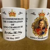Kings Coronation Mug Coffee Cup Memorabilia Souvenir Comfortable Handle Dishwasher Safe Anti Fade Tea Mug For Coffee Beer Tea