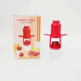 Kitchen Cherry Pitter Jujube Olive Cherry Alloy Corer Tools Fruit Corer Easy Fruit Core Seed Remover Kitchen Gadgets