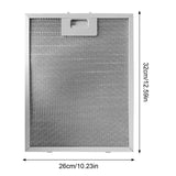 Kitchen Hood Filter Easy To Install Range Hood Mesh Filter Range Hood Parts For Cooking Noodles Grilling Meat Stir Frying