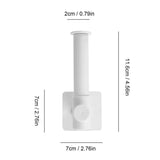 Kitchen Paper Towel Stand Holder Adhesive Paper Towel Rack Holders Wall Mount Adhesive Toilet Holder Toilet Paper Holder For