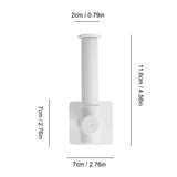 Kitchen Paper Towel Stand Holder Adhesive Paper Towel Rack Holders Wall Mount Adhesive Toilet Holder Toilet Paper Holder For