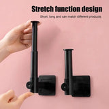 Kitchen Paper Towel Stand Holder Adhesive Paper Towel Rack Holders Wall Mount Adhesive Toilet Holder Toilet Paper Holder For