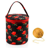 Knitting Tote Bag Yarn Storage Organizer Portable Knitting Bag Yarn Bag For Crochet Needle Sewing Tool Storage Bag For Skeins