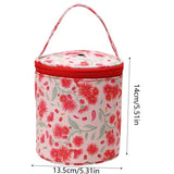 Knitting Tote Bag Yarn Storage Organizer Portable Knitting Bag Yarn Bag For Crochet Needle Sewing Tool Storage Bag For Skeins