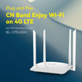 LB-LINK BL-CPE450H 4G All Network Connectivity WiFi Router High Speed Intelligent Single Card Home Dual Mode Wireless
