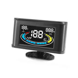 LCD 3in1 Gauge Water Temperature Gauge Oil Pressure Gauge Voltmeter Water Temp Sensor 10mm NPT 1/8 Oil Press Meter 12v