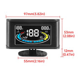 LCD 3in1 Gauge Water Temperature Gauge Oil Pressure Gauge Voltmeter Water Temp Sensor 10mm NPT 1/8 Oil Press Meter 12v