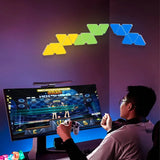 LED Triangular Quantum Lamp RGB Wall Lamp Smart Pi Bluetooth Model