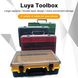 Large Capacity Fishing Tackle Boxes Portable Fishing Accessories Tool Storage Box Fish Hook Lure Fake Bait Box Fishing Supplies