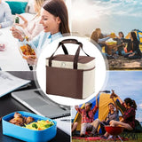 Large Capacity Lunch Bags Thermal Insulation Picnic Food Beverage Bag Outdoor Ice Bag Travel Storage Bags