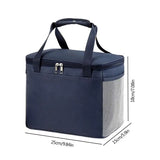 Large Capacity Lunch Bags Thermal Insulation Picnic Food Beverage Bag Outdoor Ice Bag Travel Storage Bags
