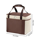 Large Capacity Lunch Bags Thermal Insulation Picnic Food Beverage Bag Outdoor Ice Bag Travel Storage Bags