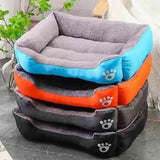 Large Pet Cat and Dog Bed Warm Comfortable Dog House Soft Wool Nest Dog Basket Mat Autumn and Winter Waterproof Cat Bed