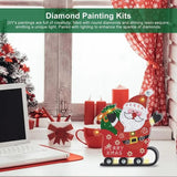 Led Christmas Crystal Rhinestone Paintings Crystal Rhinestone Painting Craft Kit Christmas Crystal Rhinestone Embroidery