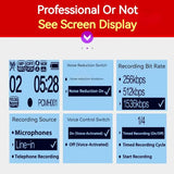 Lenovo Multifunction Audio Voice Recorder Professional Lossless Sound Dictaphone Recording Pen Noise Reductio MP3 Player