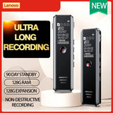 Lenovo Original Digital Audio Voice Recorder Professional Mini Recording Pen Noise Reduction MP3 Player One-key Recording
