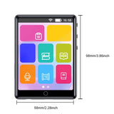 Lenovo WiFi Portable Mini MP3 Music Players Mp4 Supports Walkman Builtin Speaker HiFi HD Recording Alarm Clock Video Playbac