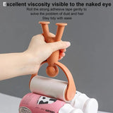 Lint Roller For Pet Hair Lint Remover Clothes Roller Standable Portable Harmless Pet Hair Remover Lightweight Lint Roller For