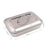 Livestock Aniaml Veterinary Needle Box Stainless steel Moxibustion Box Cattle Pig Sheep Breeding Livestock Tools