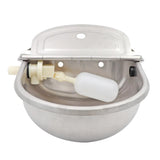 Livestock Cattle Horse Waterer Automatic Drinker Bowls Stainless Steel Drinking Bowl Float Outlet Cattle Dog  Sheep Pig Feeder