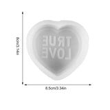 Love Heart Candle Mold Silicone Molds For Resin Casting Valentine's Day Candle Mould Epoxy Resin Casting Mould For Making