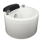 Luxury Pedicure spa Tubs Magnetic Jet Massage Foot Bath Basin for Soaking Feet Acrylic feeting Soak Tub Bathtub Bowl