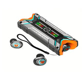M48 Bluetooth Space Capsule True Wireless Digital Display Gaming Mech Delay Binaural Magnetic Absorber