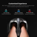 MARESE Electric Shiatsu Foot Massage Machine Air Compression Kneading Roller Massager Infrared Heating Therapy Health Care M118