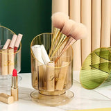 Makeup Brush Holder For Desk Compartmentalized Organizer For Eyebrow Brushes Makeup Supplies Multi-purpose Container For
