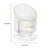 Makeup Brush Holder For Desk Compartmentalized Organizer For Eyebrow Brushes Makeup Supplies Multi-purpose Container For