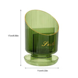 Makeup Brush Holder For Desk Compartmentalized Organizer For Eyebrow Brushes Makeup Supplies Multi-purpose Container For