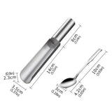 Meatballs Maker Sturdy Steel Washable Spoon Scoop Kitchen Utensils For Home Cooking For Fish Balls Shrimp Balls Rice Balls Beef