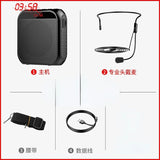 Megaphone Portable Voice Amplifier with Microphone Headset Guide Microphone Teacher Bluetooth Speaker Support Mp3 and FM Radio