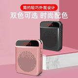 Megaphone Portable Voice Amplifier with Microphone Headset Guide Microphone Teacher Bluetooth Speaker Support Mp3 and FM Radio