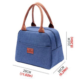 Men And Women New Print Portable Handheld Tote Bag Practical Thickened Aluminum Foil Insulation Waterproof Lunch Box Bag