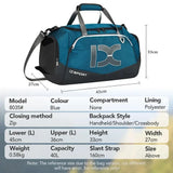 Men Women Fitness Training Dry Wet Gym Bags Waterproof Travel Shoulder Bag Outdoor Sac De Sport Handbag 40L Large Capacity