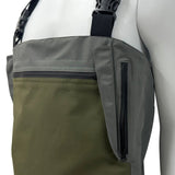 Men's Waterproof Breathable Fly Fishing Waders Anatomically Engineered Neoprene Stockingfeet With Anti-microbial Finish